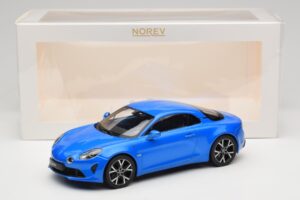 Alpine A110 A120 Alpine Blue Norev 1:18 185330 Diecast - image 6 of 6