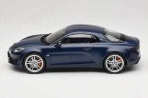 Alpine A110 S A120 Matte Storm Blue Norev 1:18 185444 Diecast - image 3 of 6
