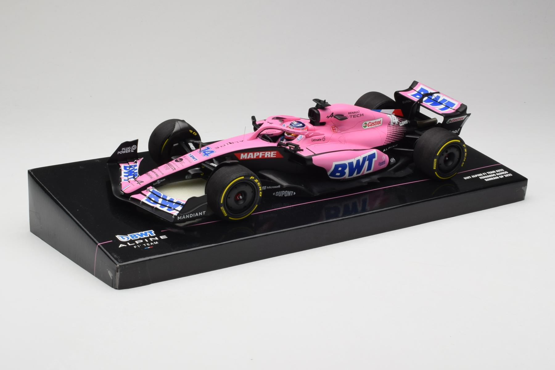 1/18ミニチャンプス アルピーヌF1 A522 F.アロンソ 1/18ミニチャンプス アルピーヌF1 A522 F.アロンソ Minichamps Alpine