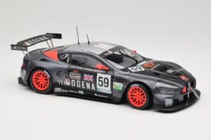 Aston Martin DBR9 GT1 #59 Team Modena A. Garcia / J. Menten / C. Fittipaldi 24 Hours of Le Mans 2006 Solido 1:18 80014 Diecas - image 6 of 8