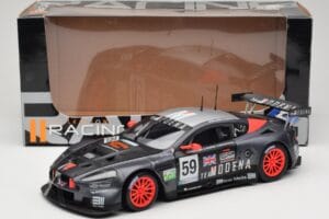 Aston Martin DBR9 GT1 #59 Team Modena A. Garcia / J. Menten / C. Fittipaldi 24 Hours of Le Mans 2006 Solido 1:18 80014 Diecas - image 8 of 8