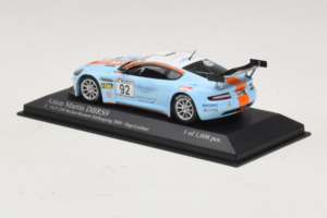 Aston Martin DBRS9 Gulf #92 T. Enge / Lechner VLN 250 Nurburgring 2008 Minichamps 1:43 400081392 Diecast - image 3 of 4
