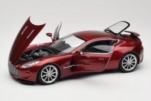 Aston Martin One-77 Diavolo Red AUTOart 1:18 70245 Diecast - image 2 of 8