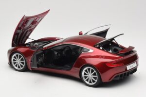 Aston Martin One-77 Diavolo Red AUTOart 1:18 70245 Diecast - image 5 of 8