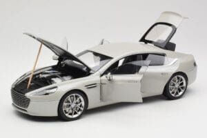 Aston Martin Rapide S Silver Fox AUTOart 1:18 70258 Diecast - image 2 of 8