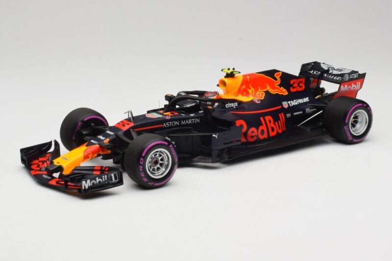 Aston Martin Red Bull Racing RB14 Tag Heuer #33 M. Verstappen Mexican GP 2018 Minichamps 1:18 110181933 Diecast