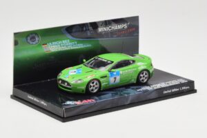Aston Martin V8 Vantage N24 #7 U. Bez / Porritt / R. Meaden 24 Hours Nurburgring 2008 Minichamps 1:43 437081307 Diecast - image 2 of 4
