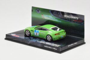 Aston Martin V8 Vantage N24 #7 U. Bez / Porritt / R. Meaden 24 Hours Nurburgring 2008 Minichamps 1:43 437081307 Diecast - image 3 of 4
