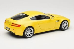 Aston Martin V8 Vantage Yellow Hot Wheels 1:18 G7159 Diecast - image 3 of 8