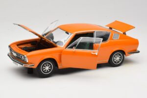 Audi 100 C1 Coupe S Orange Anson 1:18 30402 Diecast - image 2 of 8