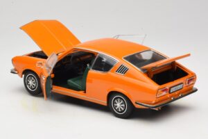 Audi 100 C1 Coupe S Orange Anson 1:18 30402 Diecast - image 5 of 8