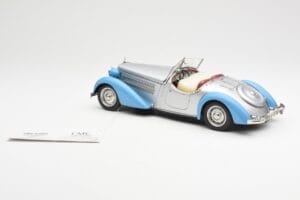 Audi 225 Front Roadster Blue Silver CMC 1:18 M-075B Diecast - image 5 of 6