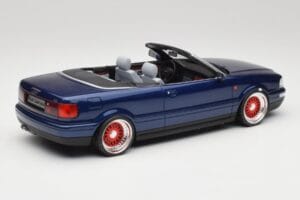 Audi 80 B4 Cabriolet Ming Blue Metallic Custom Wheels Otto 1:18 OT806-C Resin - image 2 of 6