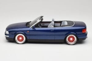 Audi 80 B4 Cabriolet Ming Blue Metallic Custom Wheels Otto 1:18 OT806-C Resin - image 3 of 6