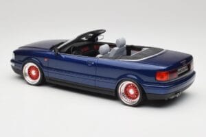 Audi 80 B4 Cabriolet Ming Blue Metallic Custom Wheels Otto 1:18 OT806-C Resin - image 5 of 6