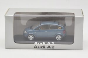 Audi A2 Blue Metallic Minichamps 1:43 20022200748005 Diecast - image 4 of 4