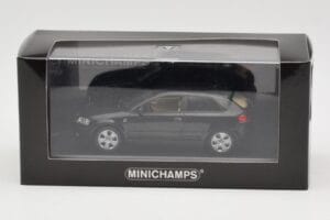 Audi A3 8P Black Metallic Minichamps 1:43 12000 Diecast - image 4 of 4