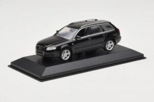 Audi A4 B7 Avant Black Minichamps 1:43 AUDI008 Diecast - image 2 of 3