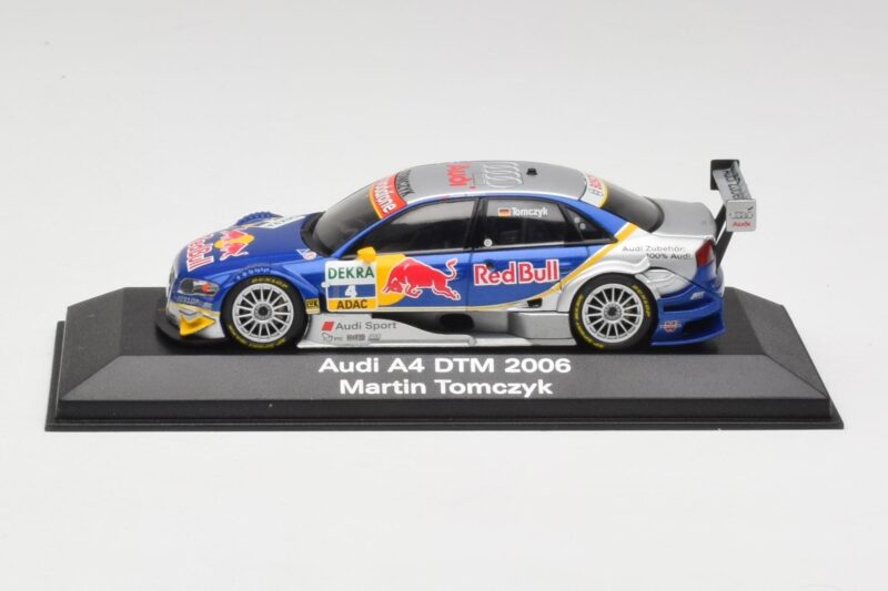 Audi A4 B7 #4 Red Bull M. Tomczyk DTM 2006 Minichamps 1:43 Audi A4 B7 #4 Red Bull M. Tomczyk DTM 2006 Minichamps 1:43 5020600303 Diecast