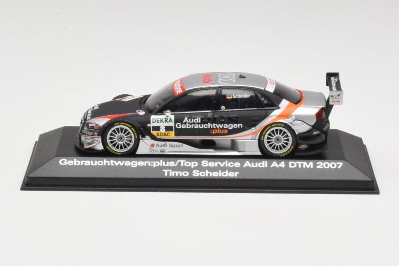 Audi A4 B7 #8 T. Scheider DTM 2007 Minichamps 1:43 Audi A4 B7 #8 T. Scheider DTM 2007 Minichamps 1:43 5020700143 Diecast