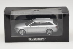 Audi A4 B8 Avant Ice Silver Minichamps 1:43 5011204213-R1 Diecast - image 4 of 4