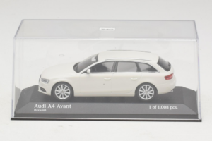 Audi A4 B8 Avant White Minichamps 1:43 410011010 Diecast - image 4 of 5