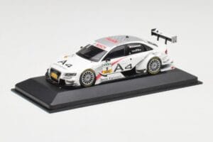 Audi A4 B8 #9 T. Kristensen DTM 2008 Minichamps 1:43 400081809 Diecast - image 2 of 4