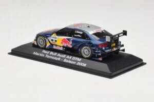 Audi A4 B8 #2 Red Bull M. Tomczyk DTM 2008 Minichamps 1:43 5020800133 Diecast - image 3 of 4