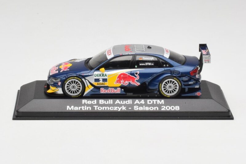 Audi A4 B8 #2 Red Bull M. Tomczyk DTM 2008 Minichamps 1:43 Audi A4 B8 #2 Red Bull M. Tomczyk DTM 2008 Minichamps 1:43 5020800133 Diecast