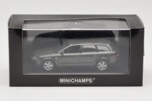 Audi A6 C5 Avant Dark Grey Minichamps 1:43 AUDI006 Diecast - image 4 of 4