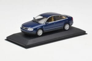 Audi A6 C5 Dark Blue Minichamps 1:43 132093 Diecast - image 2 of 4