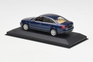 Audi A6 C5 Dark Blue Minichamps 1:43 132093 Diecast - image 3 of 4