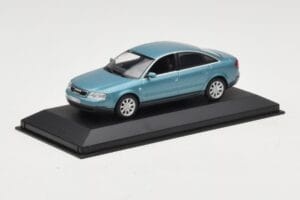 Audi A6 C5 Light Blue Minichamps 1:43 AUDI004 Diecast - image 2 of 4
