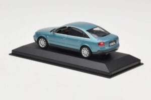 Audi A6 C5 Light Blue Minichamps 1:43 AUDI004 Diecast - image 3 of 4