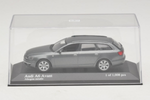 Audi A6 C6 Avant Grey Metallic Minichamps 1:43 400013011 Diecast - image 4 of 5