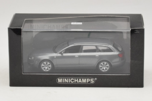 Audi A6 C6 Avant Grey Metallic Minichamps 1:43 400013011 Diecast - image 5 of 5