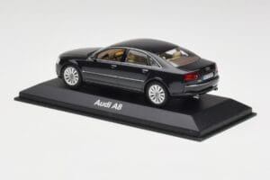 Audi A8 D3 Phantom Black Minichamps 1:43 5010508133 Diecast - image 3 of 4