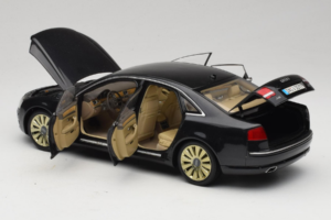 Audi A8 D3 W12 Black Kyosho 1:18 5010508135 Diecast - image 5 of 8
