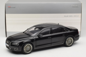Audi A8L D3 W12 Phantom Black Kyosho 1:18 5011008125 Diecast - image 8 of 8