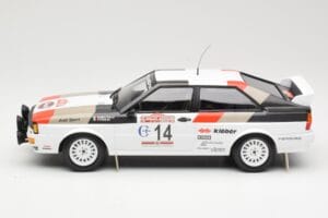 Audi Quattro #14 M. Mouton / F. Pons Winners Rally Sanremo 1981 Minichamps 1:18 155811114 Diecast - image 3 of 6