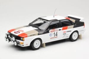 Audi Quattro #14 M. Mouton / F. Pons Winners Rally Sanremo 1981 Minichamps 1:18 155811114 Diecast