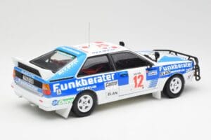 Audi Quattro A2 #12 H. Wittmann / R. Diekmann Safari Rally 1984 Sun Star 1:18 4246 Diecast - image 3 of 8