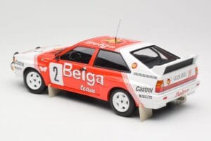 Audi Quattro A2 #2 B. Waldegård / H-T. Thorszelius Belga Team Winners Boucles de Spa 1985 Minichamps 1:18 155851102 Diecast - image 5 of 6