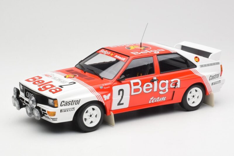 Audi Quattro A2 #2 B. Waldegård / H-T. Thorszelius Belga Team Winners Boucles de Spa 1985 Minichamps 1:18 Audi Quattro A2 #2 B. Waldegård / H-T. Thorszelius Belga Team Winners Boucles de Spa 1985 Minichamps 1:18 155851102 Diecast
