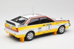 Audi Quattro A2 #3 S. Blomqvist / B. Cederberg Audi Sport Winners Sanyo Rally of New Zealand 1984 Minichamps 1:18 155841103 D - image 2 of 6