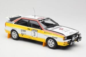 Audi Quattro A2 #3 S. Blomqvist / B. Cederberg Audi Sport Winners Sanyo Rally of New Zealand 1984 Minichamps 1:18 155841103 D - image 4 of 6