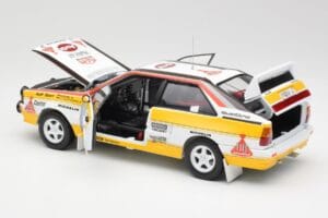 Audi Quattro A2 #4 W. Rohrl / C. Geistdorfer Rally de Portugal 1984 Sun Star 1:18 4224 Diecast - image 5 of 8