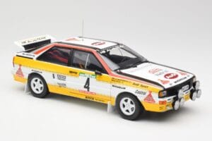 Audi Quattro A2 #4 W. Rohrl / C. Geistdorfer Rally de Portugal 1984 Sun Star 1:18 4224 Diecast - image 6 of 8