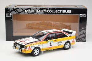 Audi Quattro A2 #4 W. Rohrl / C. Geistdorfer Rally de Portugal 1984 Sun Star 1:18 4224 Diecast - image 8 of 8