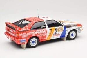 Audi Quattro A2 Schmidt Motorsport #2 H. Demuth / W. Lux Winners Hunsrück Rally 1984 Minichamps 1:18 155841102 Diecast - image 2 of 6